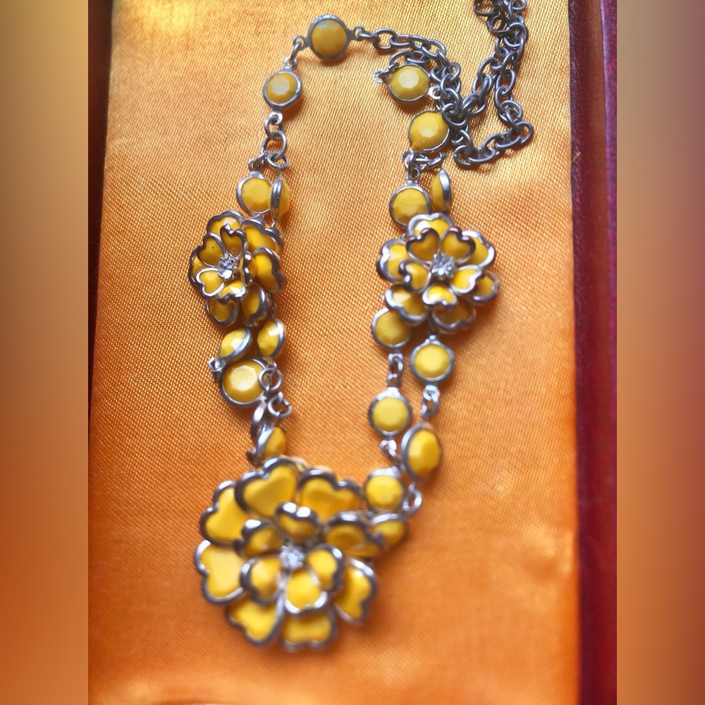 Yellow Flower Pendant